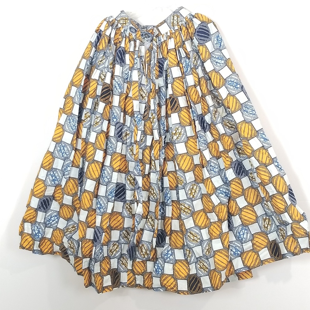 African Print Long Skirt